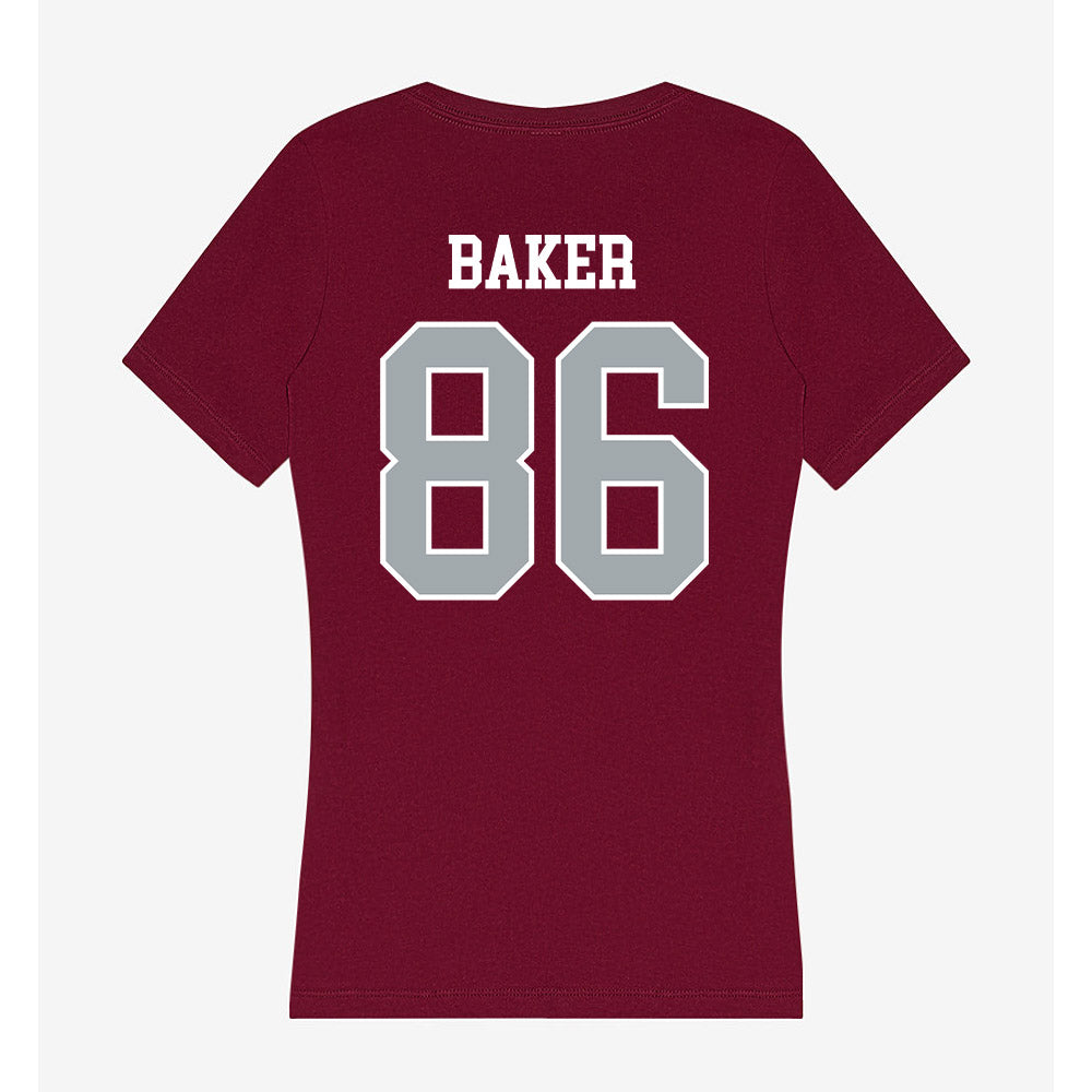 WSU - NCAA Football : Beau Baker - Women's V-Neck T-Shirt-1