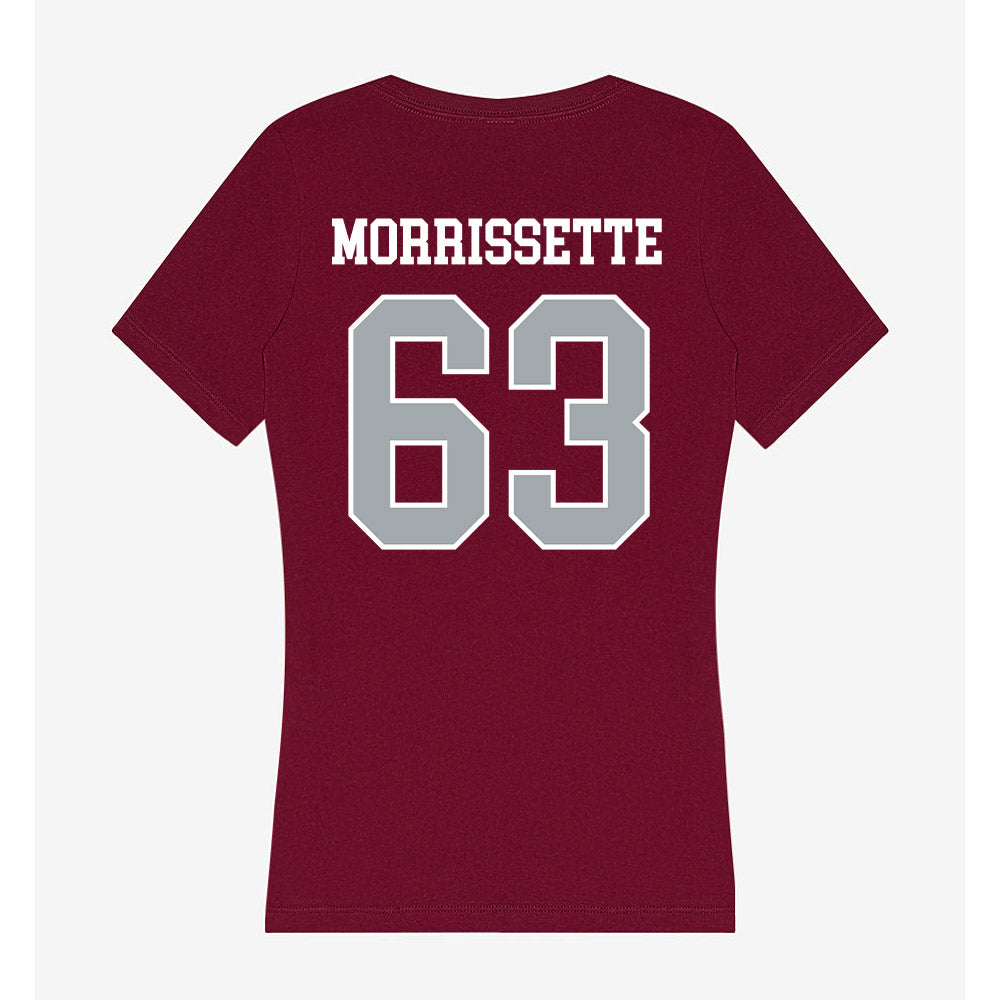 WSU - NCAA Football : Barry Morrissette - Women's V-Neck T-Shirt-1