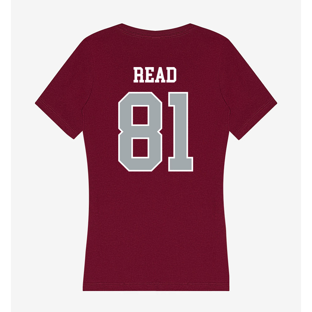 WSU - NCAA Football : Peyton Read - Women's V-Neck T-Shirt-1