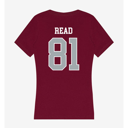 WSU - NCAA Football : Peyton Read - Women's V-Neck T-Shirt-1