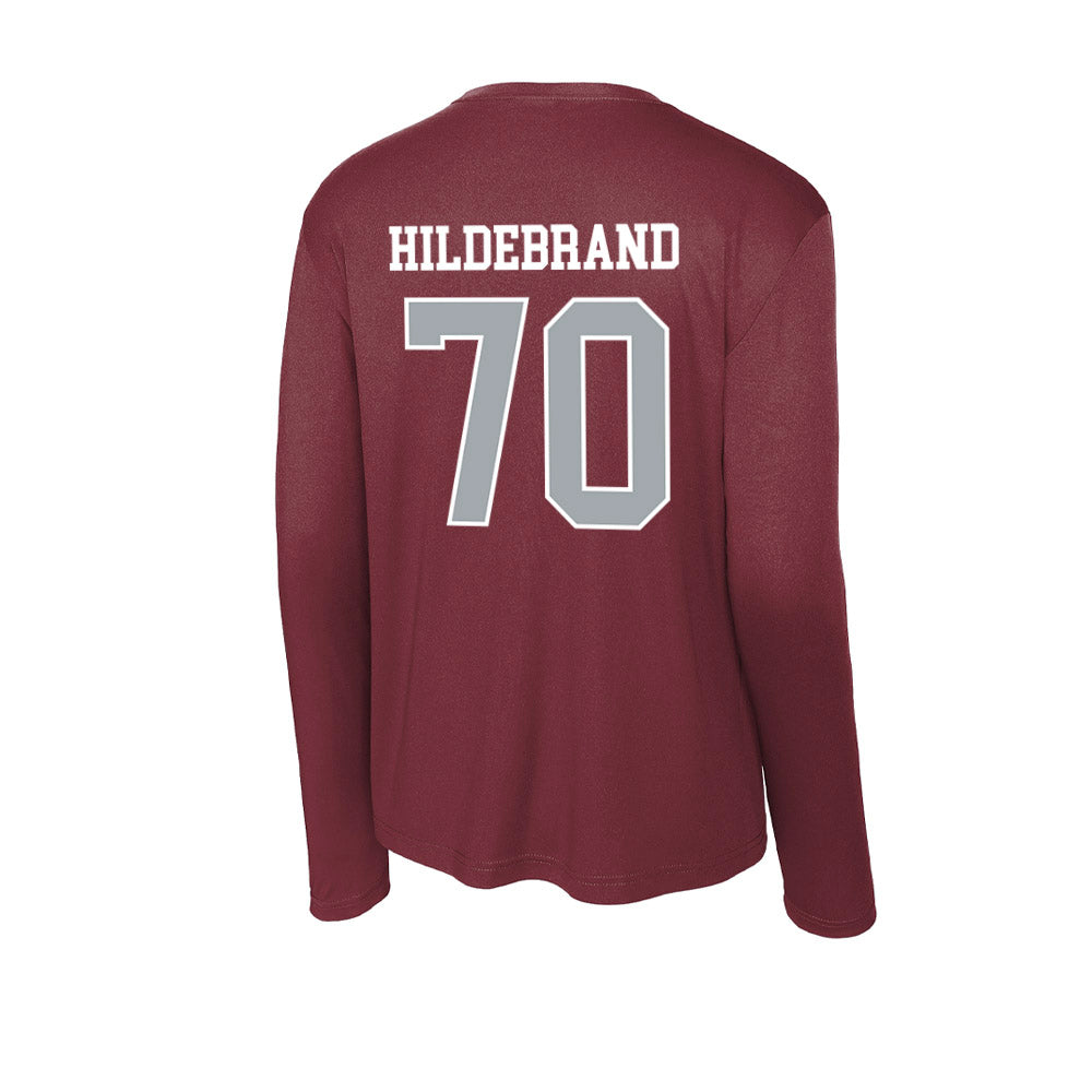 WSU - NCAA Football : Dylan Hildebrand - Activewear Long Sleeve T-Shirt-1