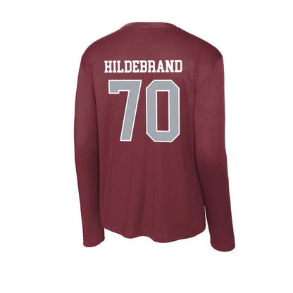 WSU - NCAA Football : Dylan Hildebrand - Activewear Long Sleeve T-Shirt-1