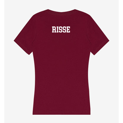 WSU - NCAA Cheerleading : Luca Risse - Women's V-Neck T-Shirt-1