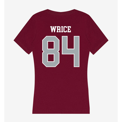 WSU - NCAA Football : Malachi wrice - Women's V-Neck T-Shirt-1