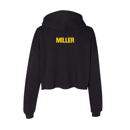 Iowa - NCAA Men's Track & Field : Tyrese Miller - Women's Crop Fleece Hoodie-1