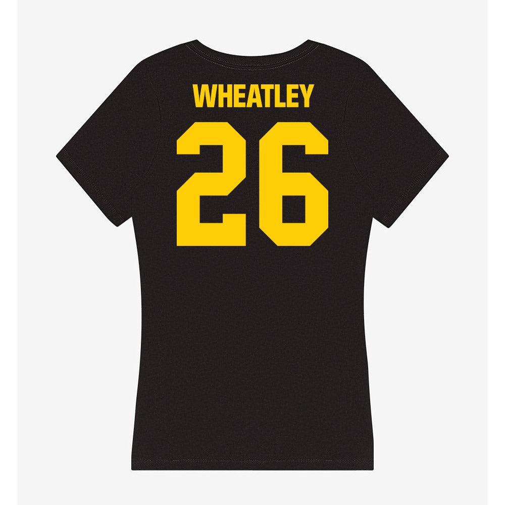 Iowa - NCAA Baseball : Chas Wheatley - Women's V-Neck T-Shirt-1