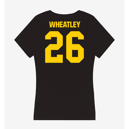 Iowa - NCAA Baseball : Chas Wheatley - Women's V-Neck T-Shirt-1
