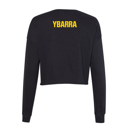 Iowa - NCAA Wrestling : Jesse Ybarra - Women's Cropped Crew Fleece-1