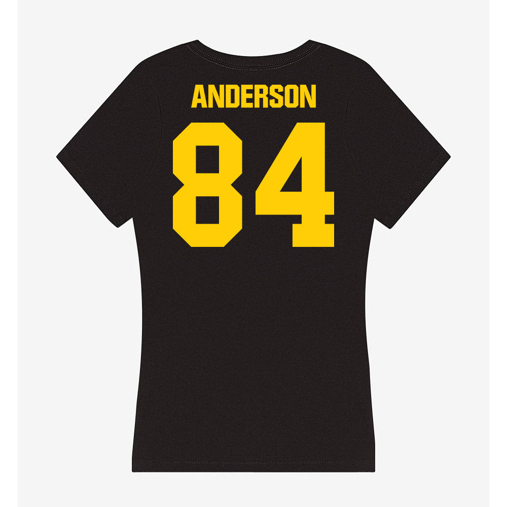 Iowa - NCAA Football : Joseph Anderson - Women's V-Neck T-Shirt-1