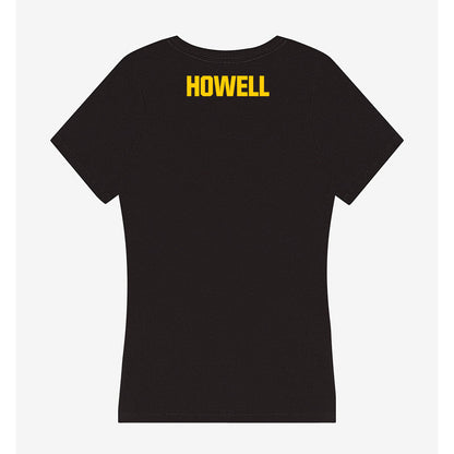 Iowa - NCAA Wrestling : Jake Howell - Women's V-Neck T-Shirt-1