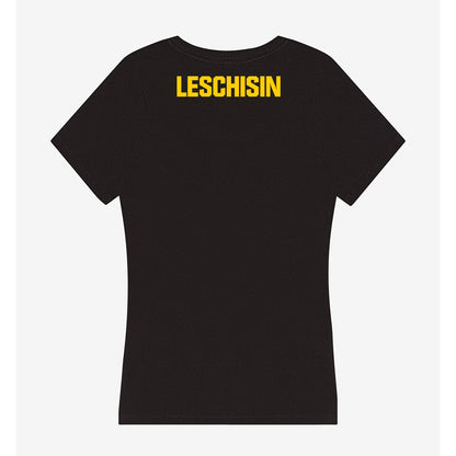 Iowa - NCAA Women's Rowing : Olivia Leschisin - Women's V-Neck T-Shirt-1