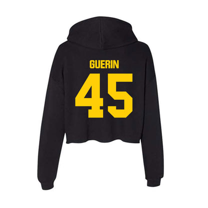 Iowa - NCAA Baseball : Blake Guerin - Women's Crop Fleece Hoodie-1
