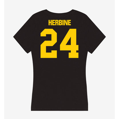 Iowa - NCAA Women's Field Hockey : Annika Herbine - Women's V-Neck T-Shirt-1