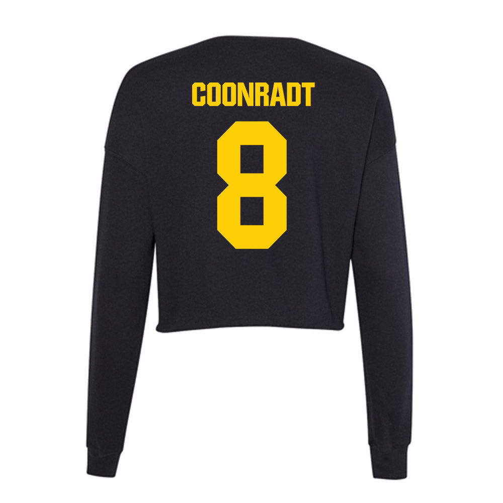 Iowa - NCAA Baseball : Colin Coonradt - Women's Cropped Crew Fleece-1