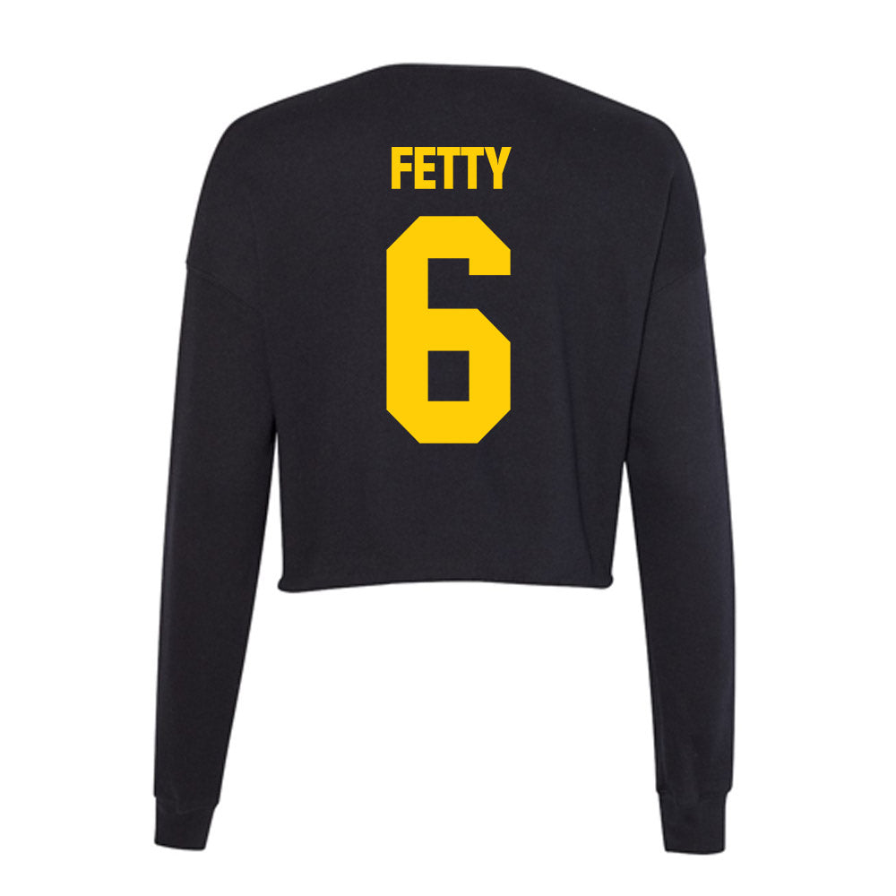 Iowa - NCAA Women's Soccer : Rielee Fetty - Women's Cropped Crew Fleece-1