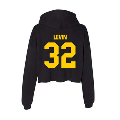 Iowa - NCAA Women's Basketball : Callie Levin - Women's Crop Fleece Hoodie-1