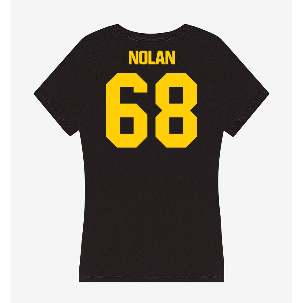 Iowa - NCAA Football : William Nolan - Women's V-Neck T-Shirt-1