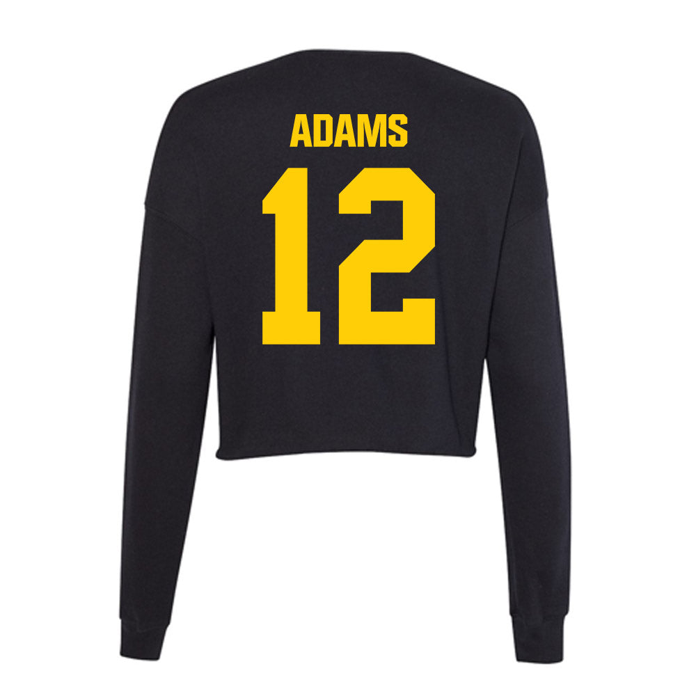 Iowa - NCAA Softball : Jalen Adams - Women's Cropped Crew Fleece-1