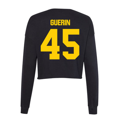 Iowa - NCAA Baseball : Blake Guerin - Women's Cropped Crew Fleece-1