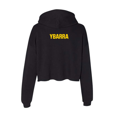 Iowa - NCAA Wrestling : Jesse Ybarra - Women's Crop Fleece Hoodie-1