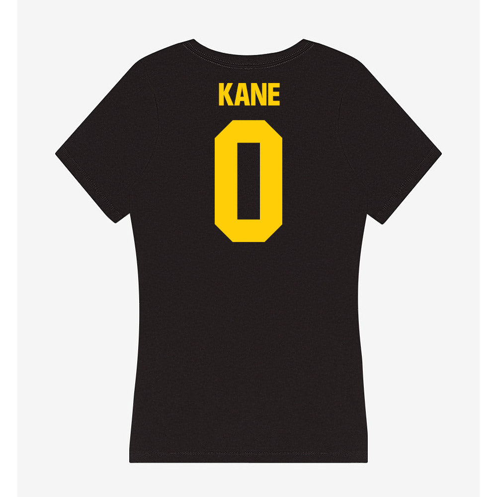 Iowa - NCAA Women's Soccer : Taylor Kane - Women's V-Neck T-Shirt-1