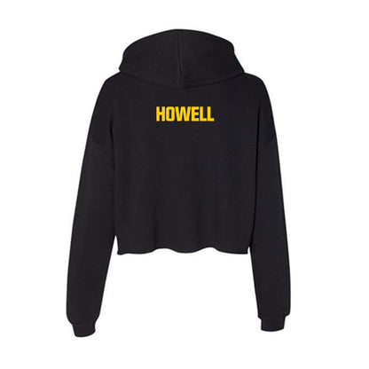Iowa - NCAA Wrestling : Jake Howell - Women's Crop Fleece Hoodie-1