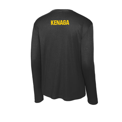 Iowa - NCAA Men's Track & Field : Tyler Kenaga - Activewear Long Sleeve T-Shirt-1