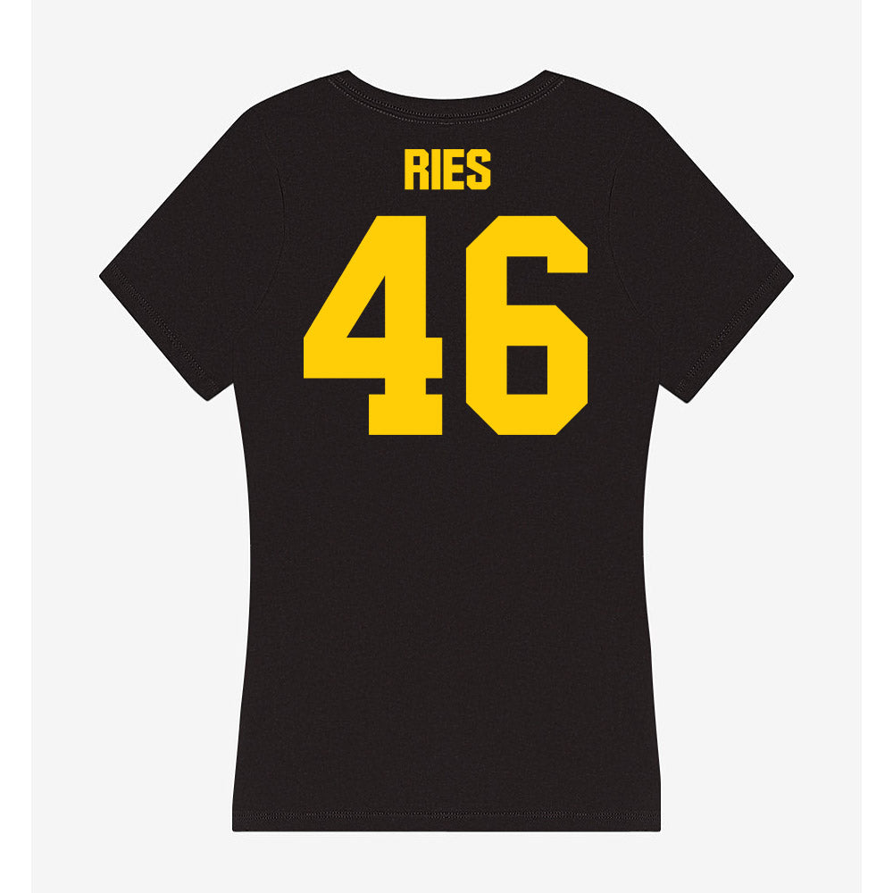 Iowa - NCAA Football : Preston Ries - Women's V-Neck T-Shirt-1
