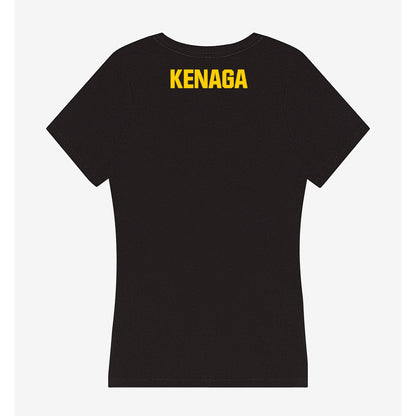 Iowa - NCAA Men's Track & Field : Tyler Kenaga - Women's V-Neck T-Shirt-1