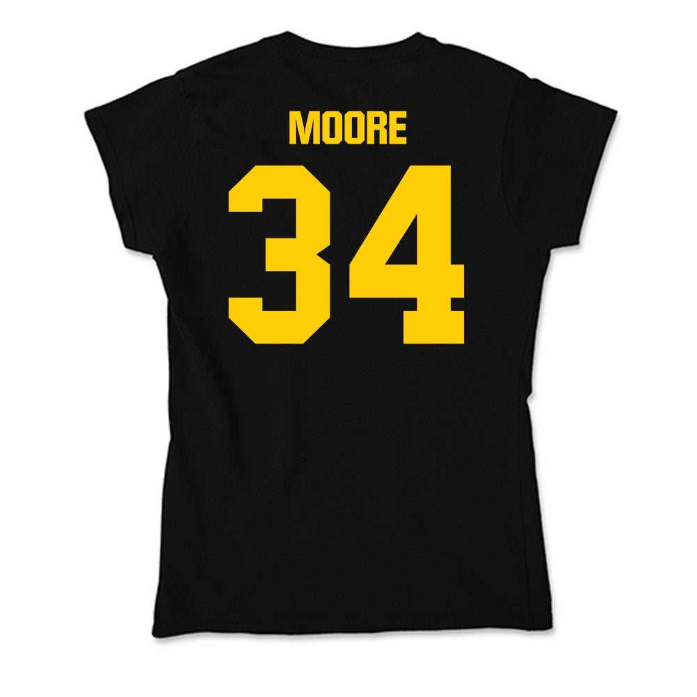 Iowa - NCAA Baseball : Cole Moore - Soft Style Women’s T-Shirt-1