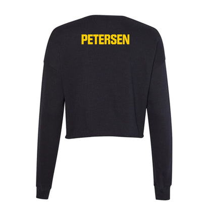 Iowa - NCAA Women's Tennis : Maddie Petersen - Women's Cropped Crew Fleece-1