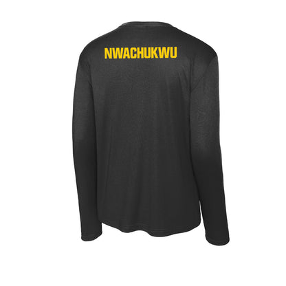 Iowa - NCAA Women's Track & Field : Chioma Nwachukwu - Activewear Long Sleeve T-Shirt-1