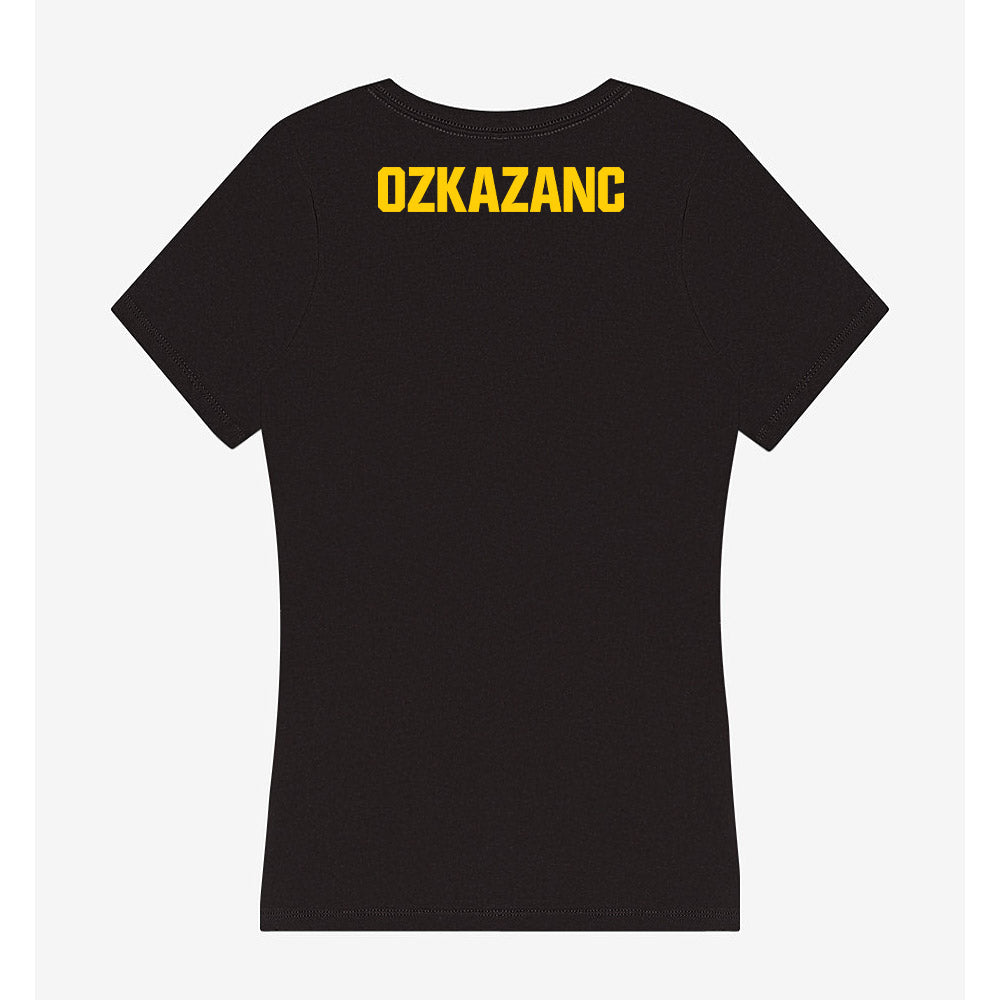 Iowa - NCAA Women's Swimming & Diving : Sila Ozkazanc - Women's V-Neck T-Shirt-1