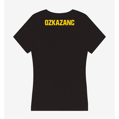 Iowa - NCAA Women's Swimming & Diving : Sila Ozkazanc - Women's V-Neck T-Shirt-1