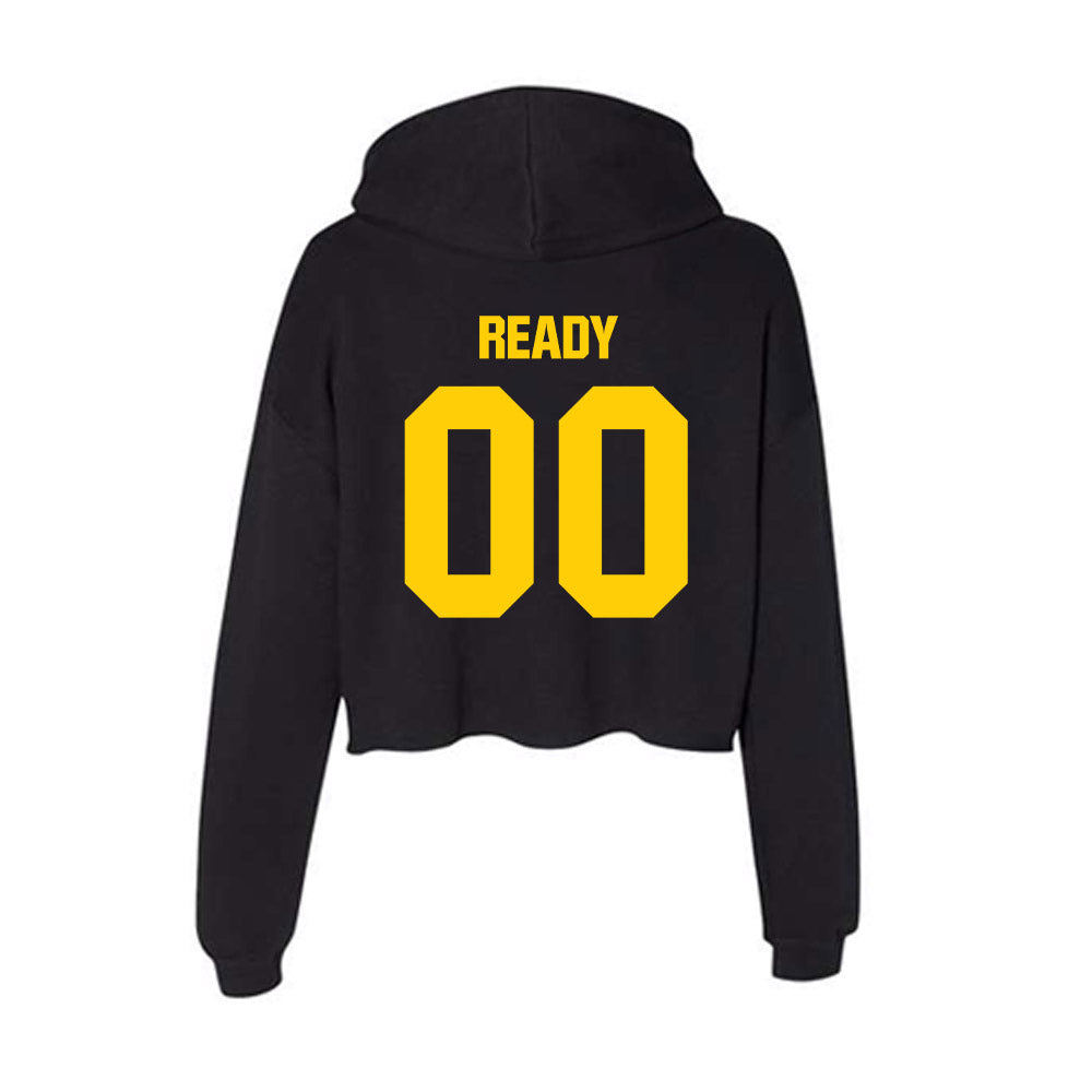 Iowa - NCAA Women's Soccer : Caroline Ready - Women's Crop Fleece Hoodie-1
