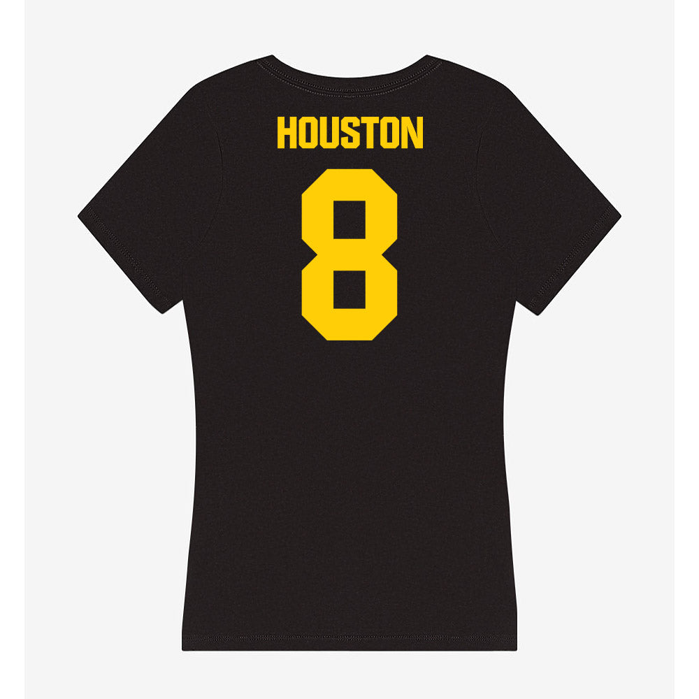 Iowa - NCAA Women's Basketball : Journey Houston - Women's V-Neck T-Shirt-1