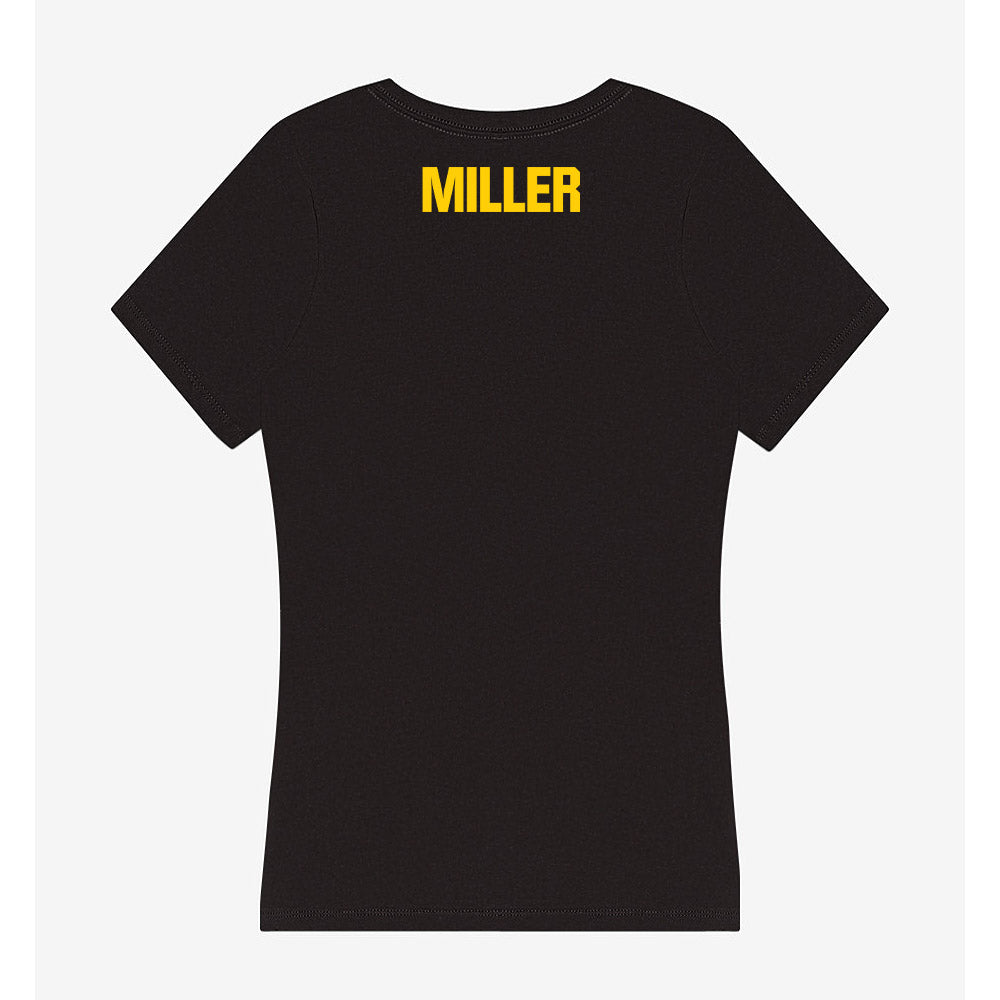 Iowa - NCAA Men's Track & Field : Tyrese Miller - Women's V-Neck T-Shirt-1