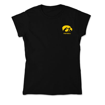 Iowa - NCAA Football : Owen Linder - Soft Style Women’s T-Shirt-0