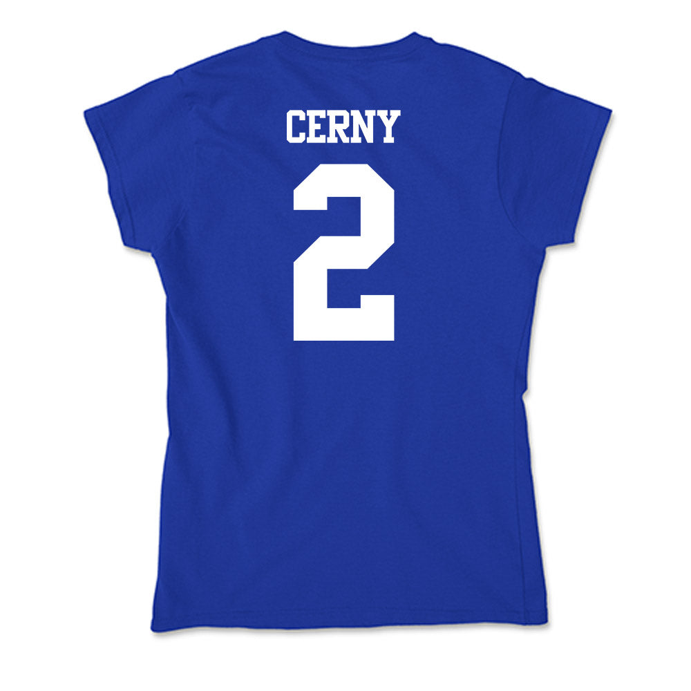 Kentucky - NCAA Baseball : Tyler Cerny - Soft Style Women’s T-Shirt-1