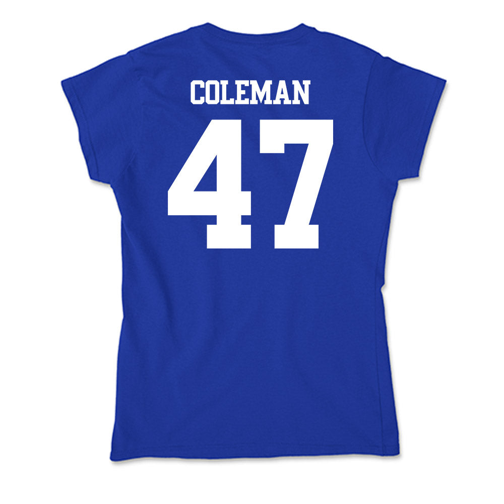 Kentucky - NCAA Baseball : William Coleman - Soft Style Women’s T-Shirt-1