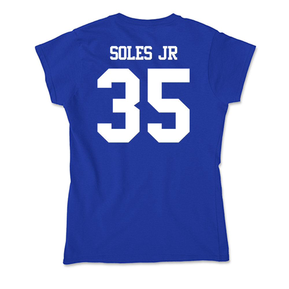 Kentucky - NCAA Football : Steven Soles Jr - Soft Style Women’s T-Shirt-1