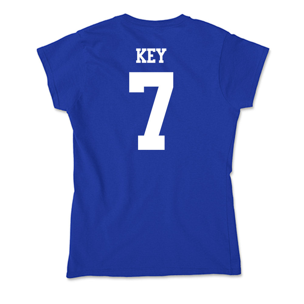 Kentucky - NCAA Women's Basketball : Teonni Key - Soft Style Women’s T-Shirt-1