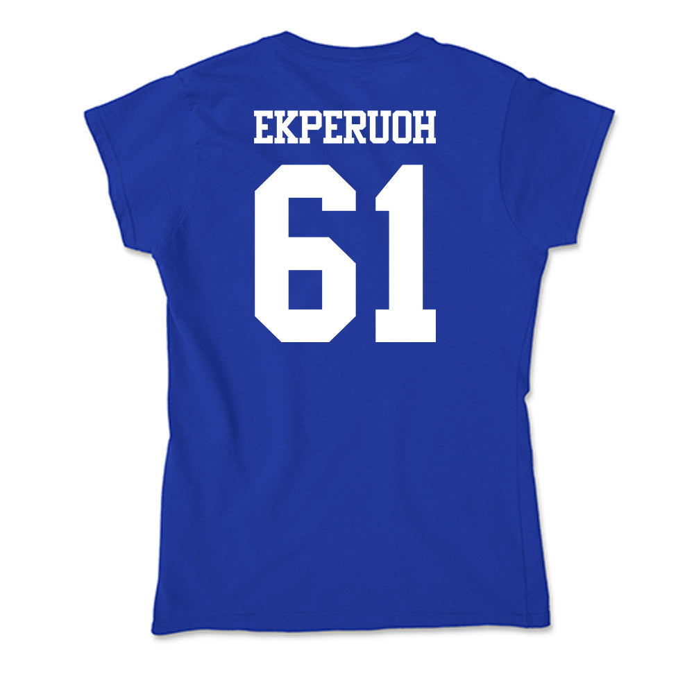 Kentucky - NCAA Football : Jason Ekperuoh - Soft Style Women’s T-Shirt-1