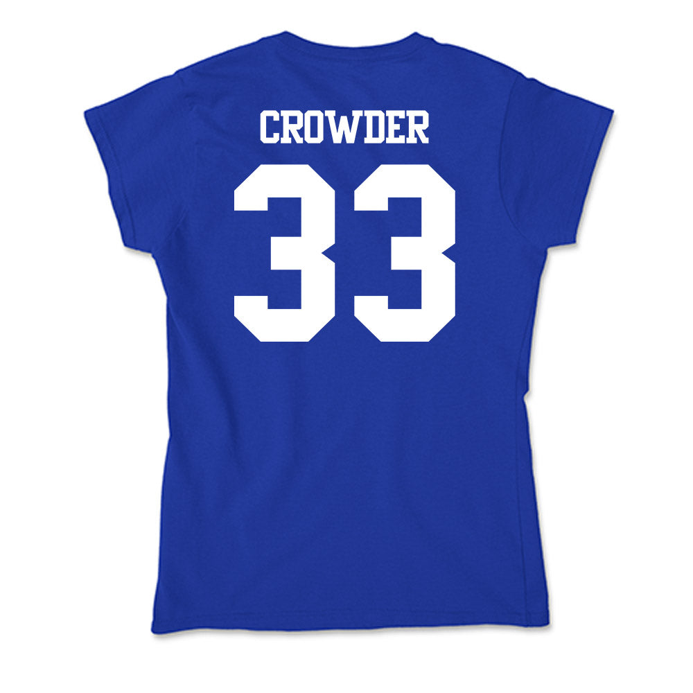 Kentucky - NCAA Football : Rico Crowder - Soft Style Women’s T-Shirt-1