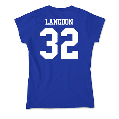 Kentucky - NCAA Softball : Sydney Langdon - Soft Style Women’s T-Shirt-1
