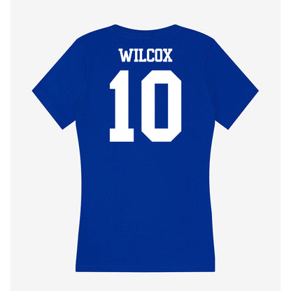 Kentucky - NCAA Football : Jamarion Wilcox - Women's V-Neck T-Shirt-1