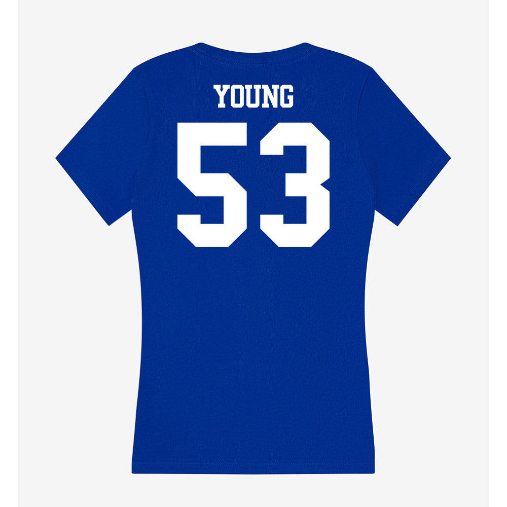 Kentucky - STUNT : Savannah Young - Women's V-Neck T-Shirt-1