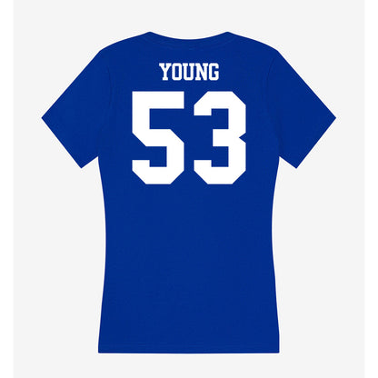 Kentucky - STUNT : Savannah Young - Women's V-Neck T-Shirt-1