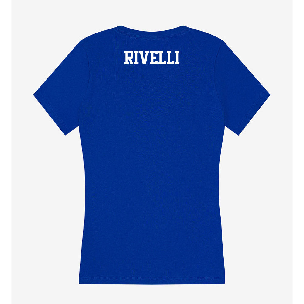 Kentucky - NCAA Women's Gymnastics : Isabella Rivelli - Women's V-Neck T-Shirt-1