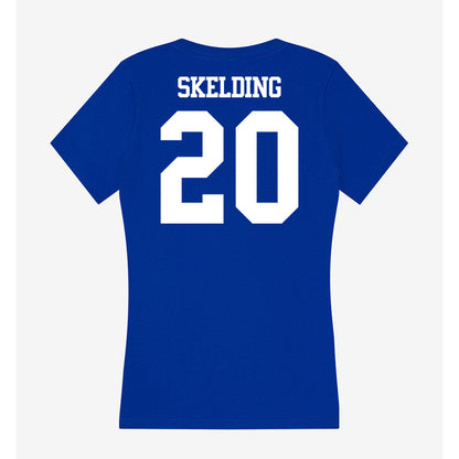 Kentucky - NCAA Baseball : Tommy Skelding - Women's V-Neck T-Shirt-1